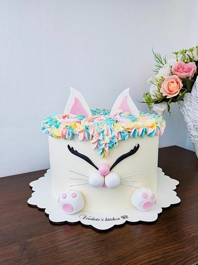 Cat cake  - Cake by Vyara Blagoeva 