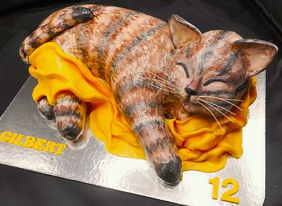 Sweet cat  - Cake by Janka
