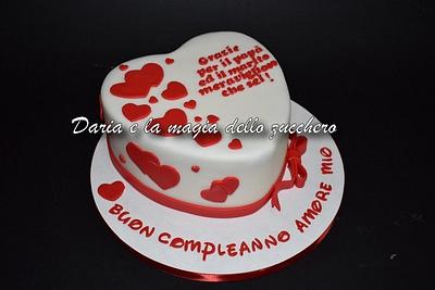 Heart cake - Cake by Daria Albanese