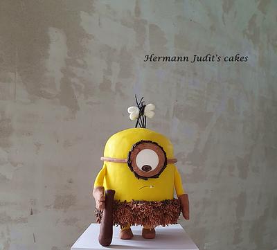 Minion cake - Cake by Judit