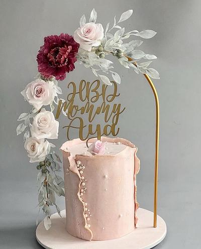Flowers gate - Cake by Dsweetcakery