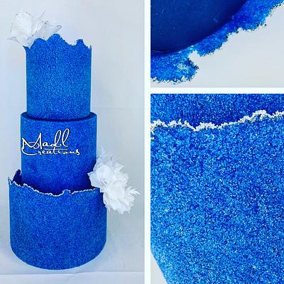 Wedding cake effet Sugar  - Cake by Cindy Sauvage 