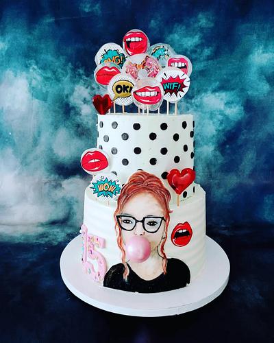 Pop art - Cake by alenascakes