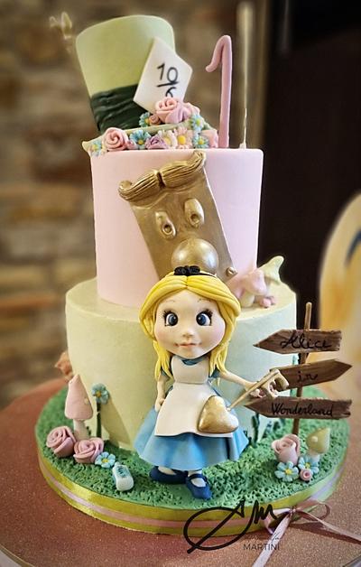 Baby Alice in wonderland - Cake by AntonellaMartini