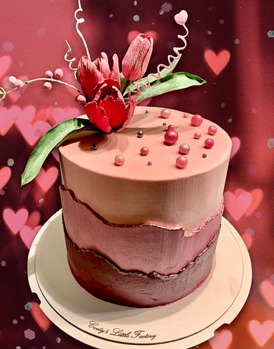 TULIP cake - Cake by CvetyAlexandrova