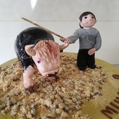 Bull cake - Cake by Tortebymirjana