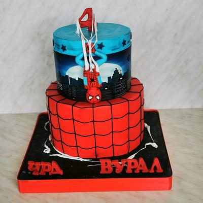 Торта със спайдърмен  - Cake by CakeBI9