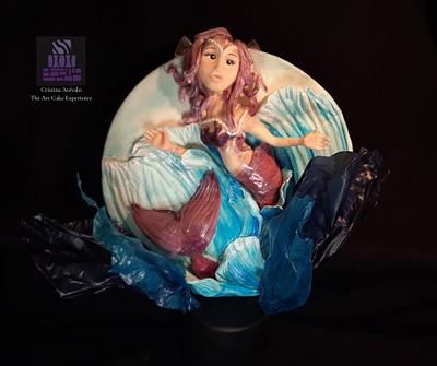 Mermaid- Ametyst Coralie - Cake by Cristina Arévalo- The Art Cake Experience