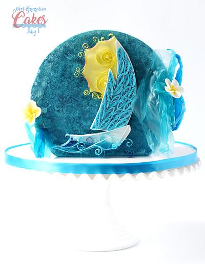 Sailing - Cake by Teresa Davidson