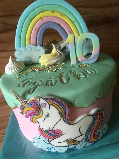 Unicorn II - Cake by malinkajana