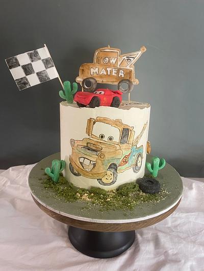 Martin  tow mater cars - Cake by blendys cakes