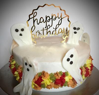 Halloween Birthday  - Cake by Wendy Army