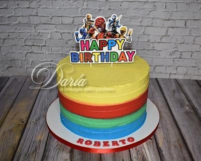 Power Rangers cake - Cake by Daria Albanese
