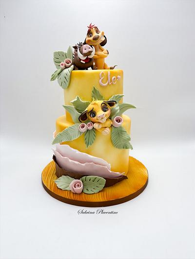 The lion king cake - Cake by Sabrina Placentino
