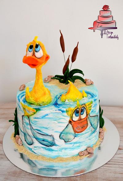 Duck cake - Cake by Krisztina Szalaba
