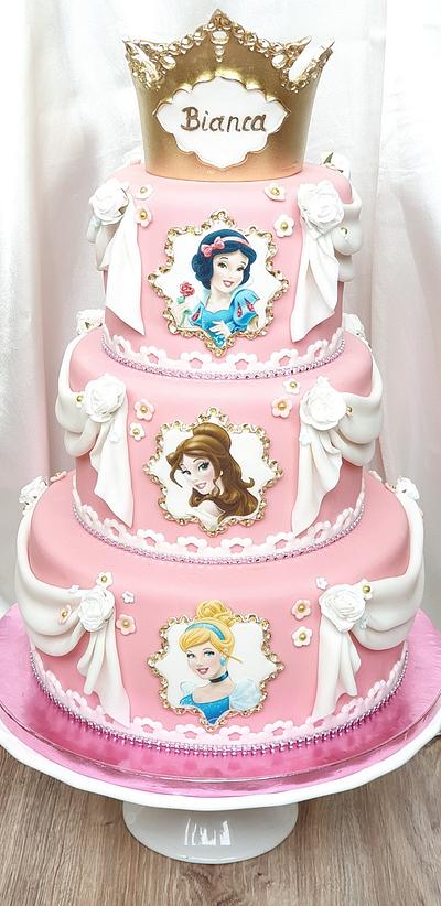 Disney princess cake - Cake by Monika Dobšovičová