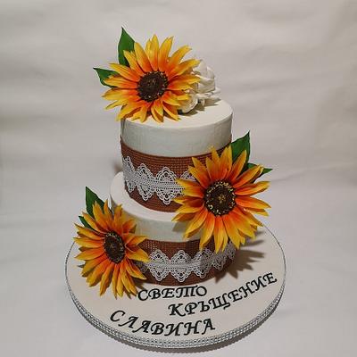 sunflower - Cake by Нели Христова