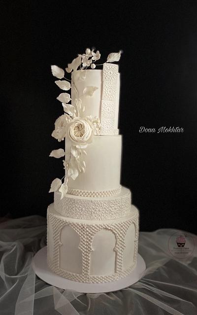 Islamic decoration wedding cake - Cake by Doaa Mokhtar