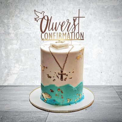 Confirmation cake  - Cake by The Custom Piece of Cake