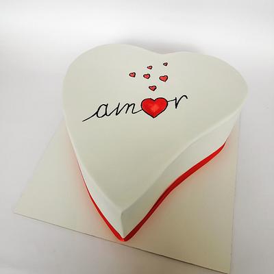 Valentine cake  - Cake by Tortebymirjana