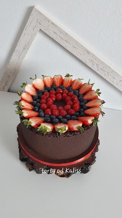 Bday chockolade cake - Cake by Kaliss