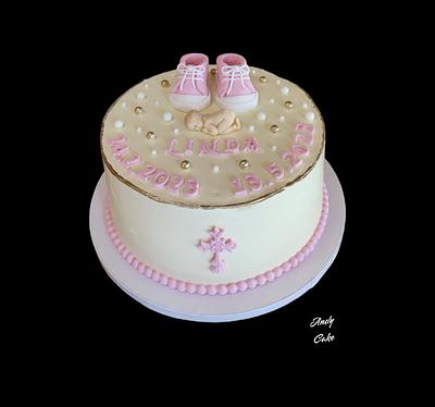 Christenning cake  - Cake by AndyCake