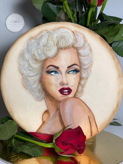 Marilyn Monroe cake  - Cake by Denise 