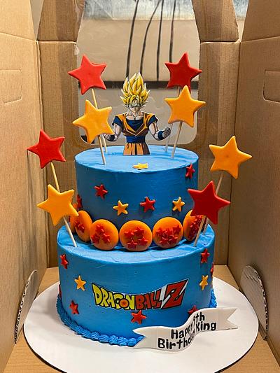 Dragon Ball Birthday Cake | Dragon Ball theme cake for kids