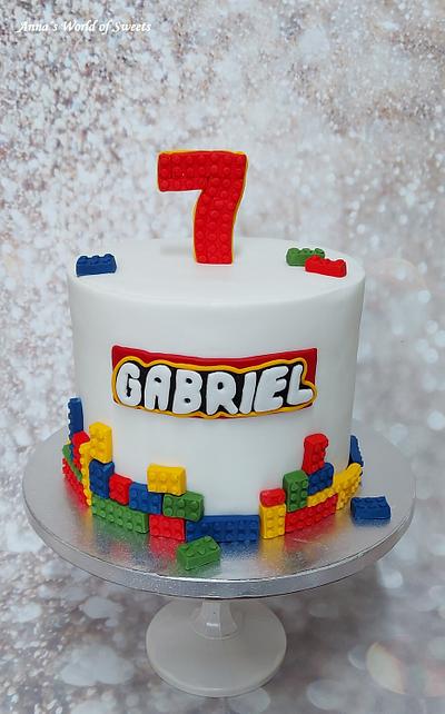 LEGO Cake - Cake by Anna's World of Sweets 