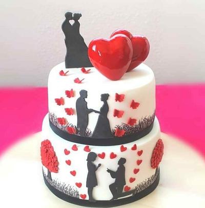 Wedding Cake - Cake by Shilpa Kerkar