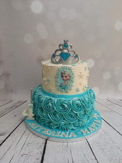 Frozen  - Cake by Evdokia Tzalla