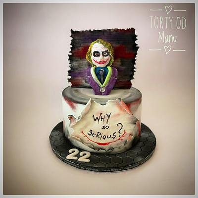 Joker  - Cake by Manuela Jonisova