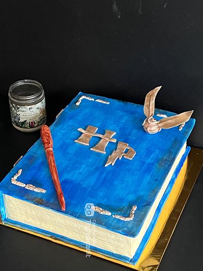 Harry Potter book cake - Cake by Monika A.