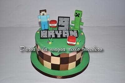 minecraft #caketopper #tortaspetitecreme 🔴20 personas 🔴Plátano