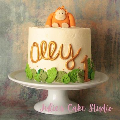Orangutan for Olly - Cake by Julie Donald