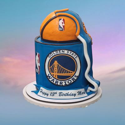 NBA cake - Cake by The Custom Piece of Cake