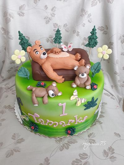With bears - Cake by Marianna Jozefikova