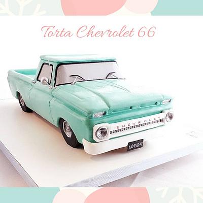 Chevrolet  66 Pickup cake - Cake by Maria de las Mercedes