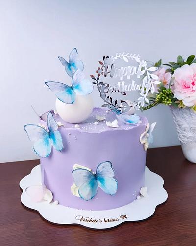 Butterfly cake - Cake by Vyara Blagoeva 