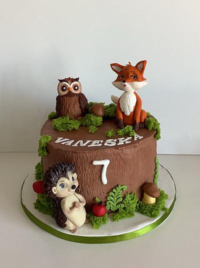 Cute animals - Cake by Anka