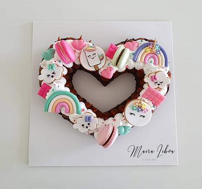 Heart  - Cake by Maira Liboa