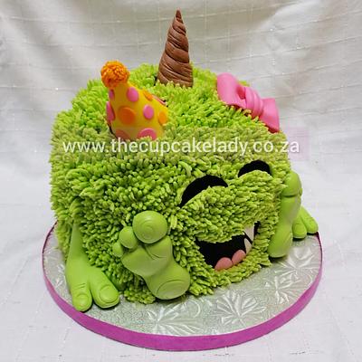 Fluffy Monster! - Cake by Angel, The Cupcake Lady