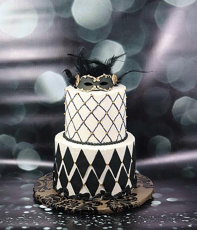 Masquerade cake - Cake by soods