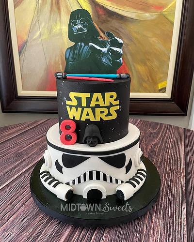 Star Wars Birthday Cake - Cake by Midtown Sweets