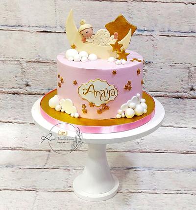 Twinkle Twinkle little star cake  - Cake by Aparnashree 