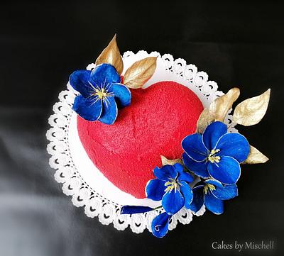 Heart - Cake by Mischell