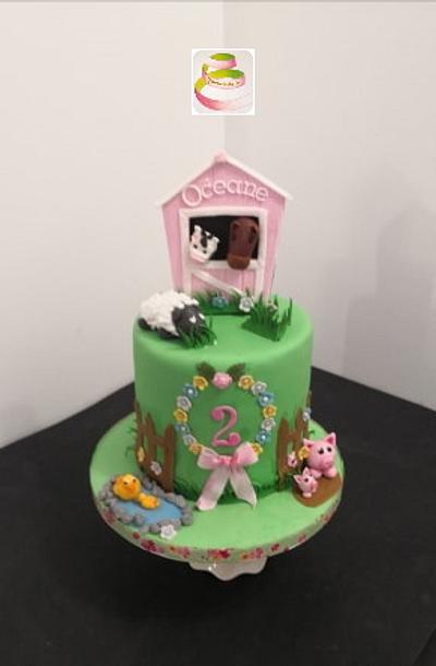 farm cake - Cake by Ruth - Gatoandcake