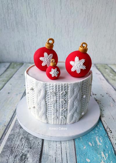 Beautiful Christmas Time - Cake by Kmeci Cakes 