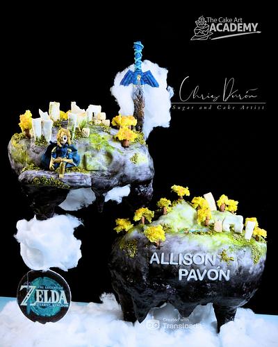 Zelda Floating Islandas - Cake by Chris Durón from thecakeart.academy