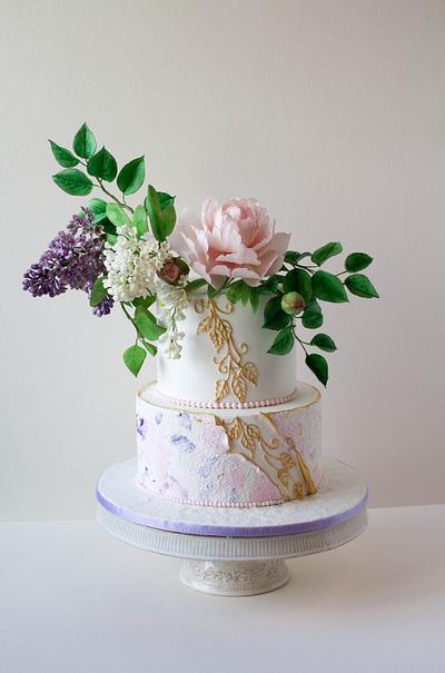 Sugar bouquet - Cake by Dimi's sweet art